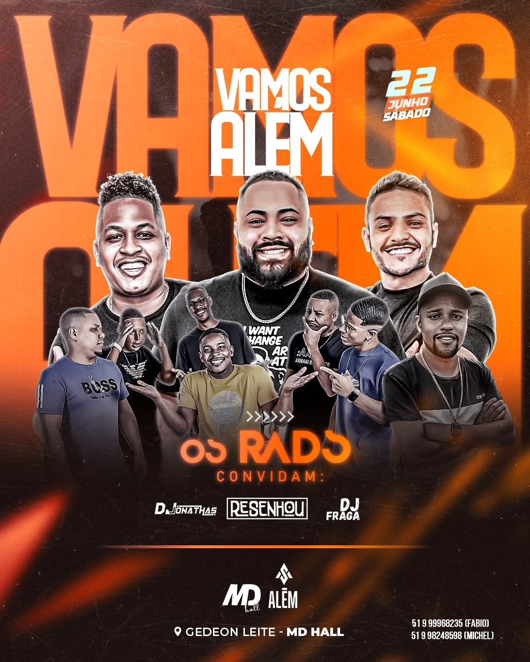 22.06 - RADS CONVIDA GRUPO RESENHOU