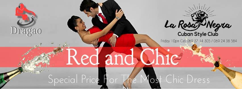 Red & Chic • By Rosa Negra & Love & Dance • Friday 10pm