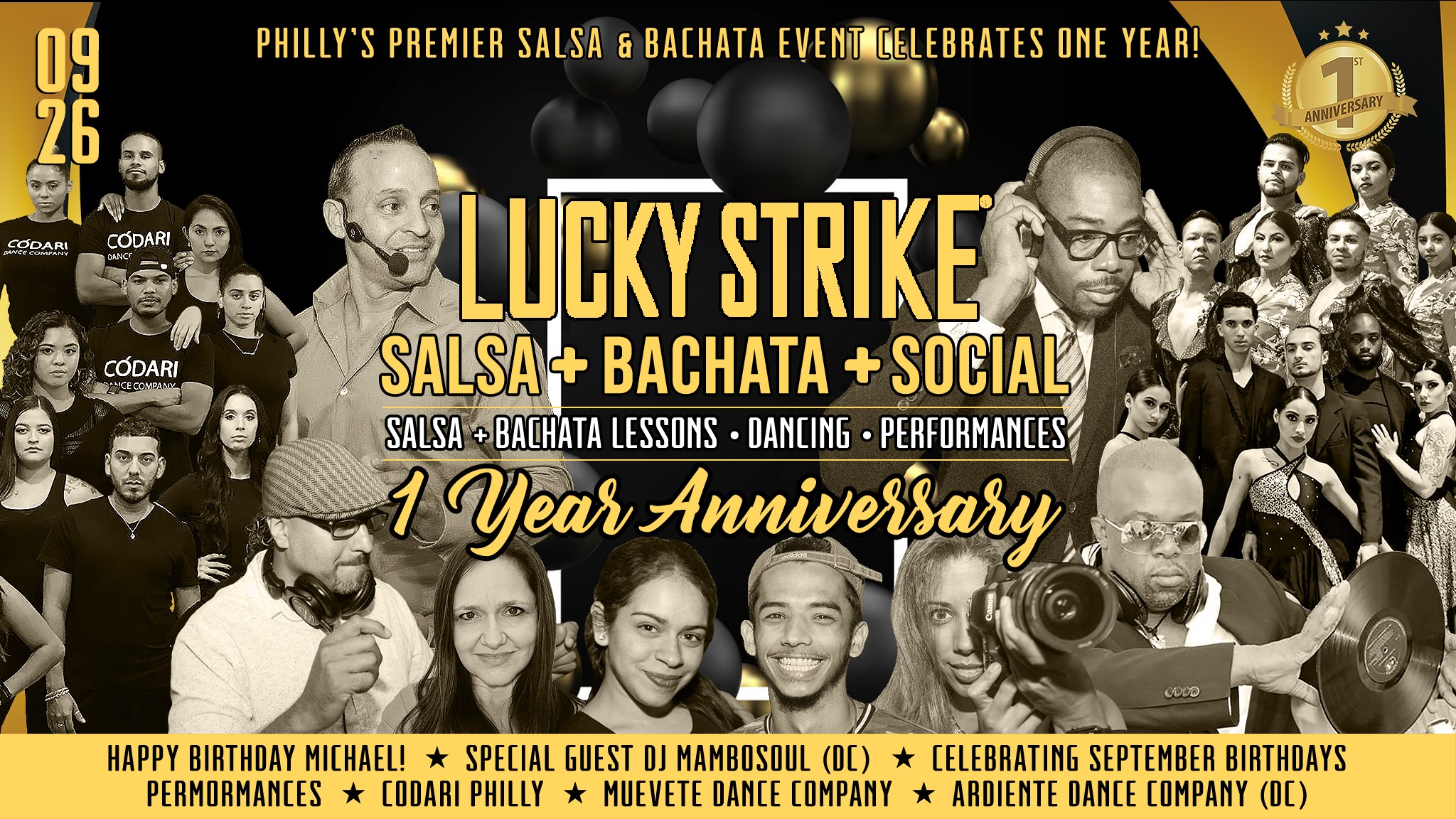 Lucky Strike Social - 1 Year Anniversary + Mike's Birthday