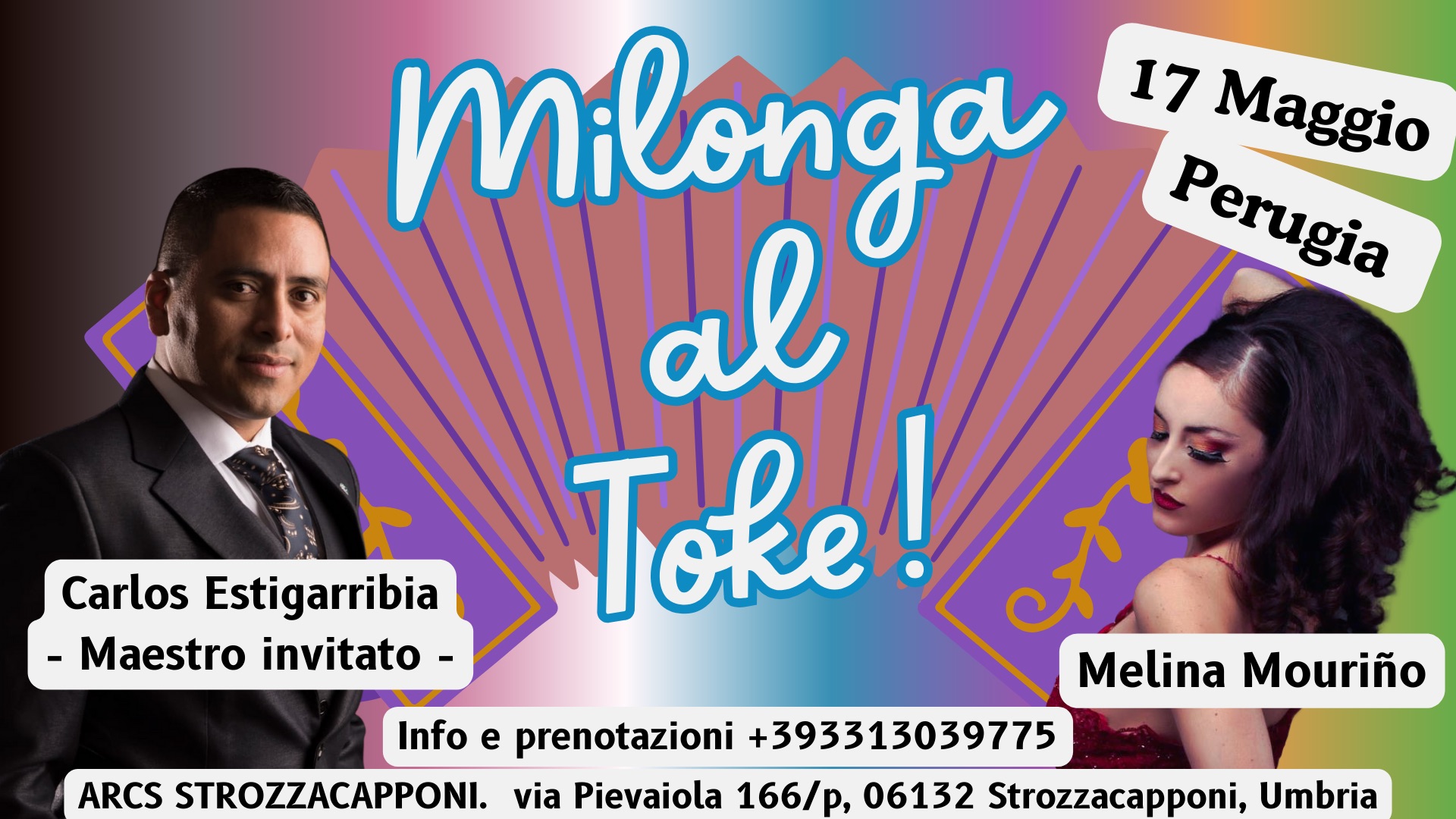 Milonga al Toke! Con Carlos Estigarribia e Melina Mouriño