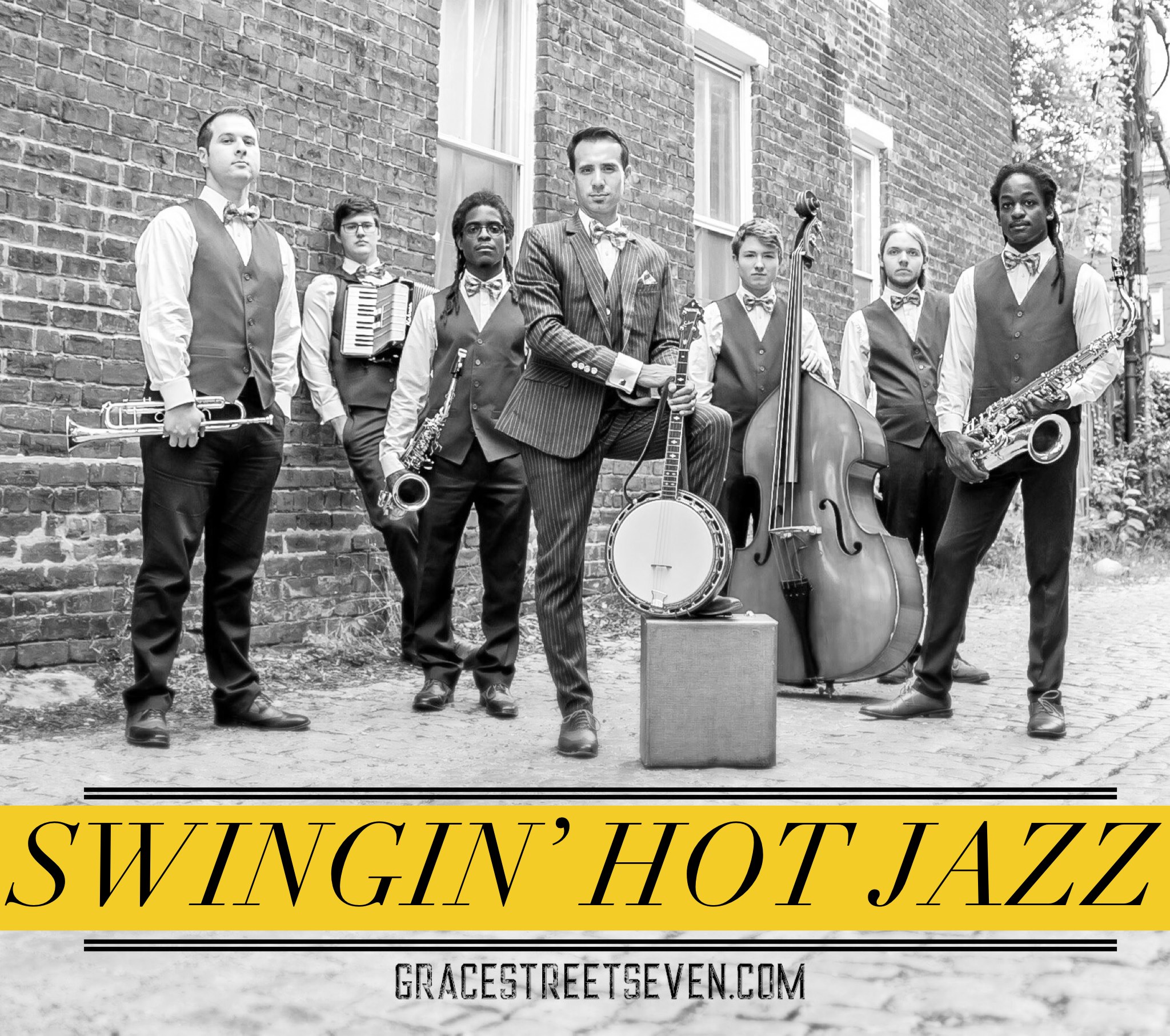 Swing dance with Richmond’s JAY BROWN’S GRACE STREET SEVEN