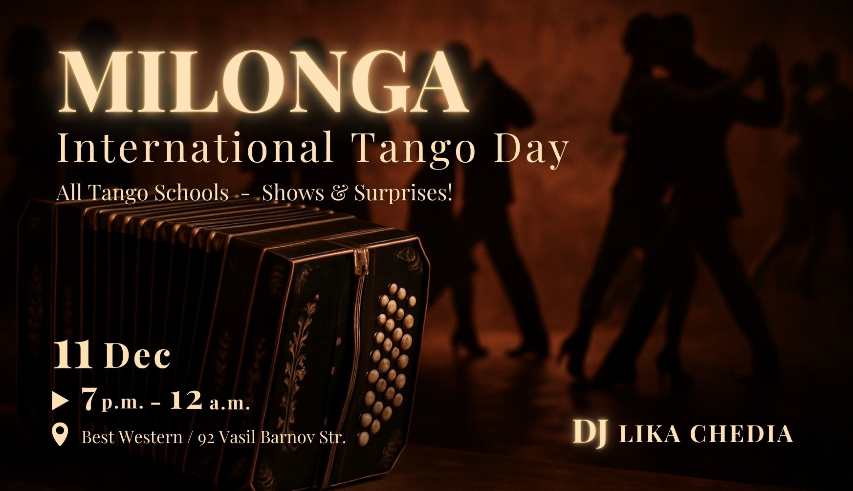 ✨️ International Tango day Special Milonga Tbilisi ✨️