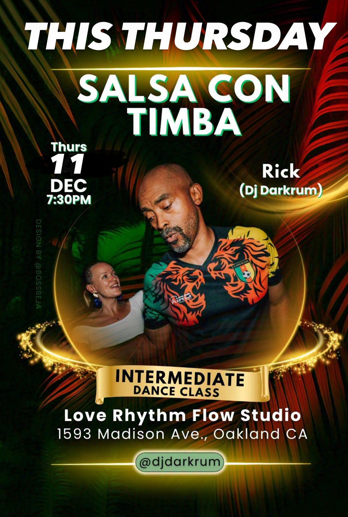 Salsa con Timba Class @ "LOVE Rhythm Flow" Studio in Oakland