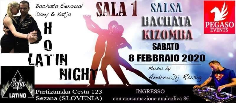 Hot Latin Night con AndrewDj Rusig