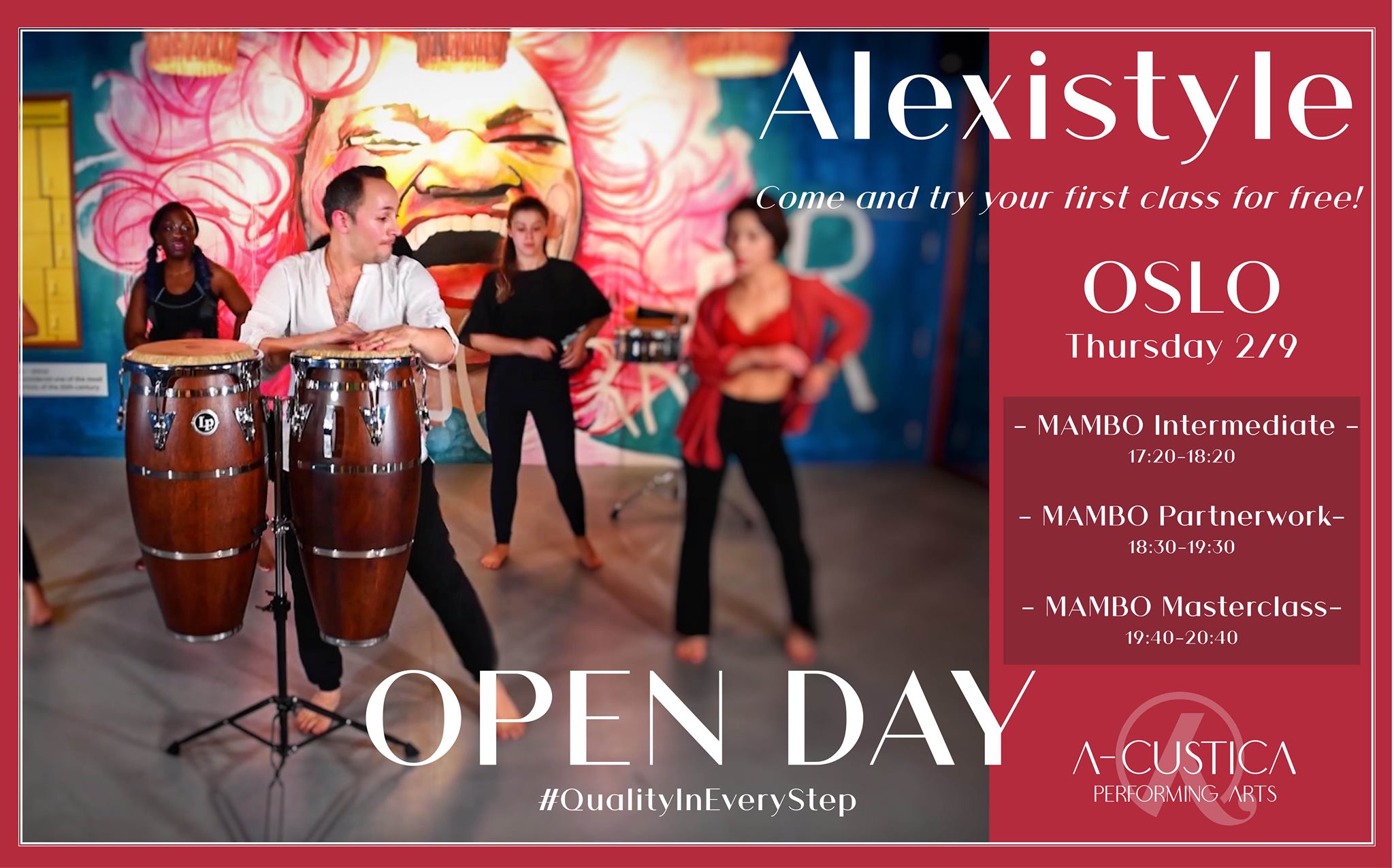 Open "MAMBO" day with Alexistyle - Free!