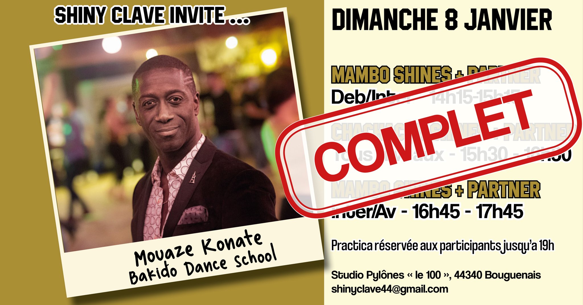 Stages Mambo avec Mouaze Konaté