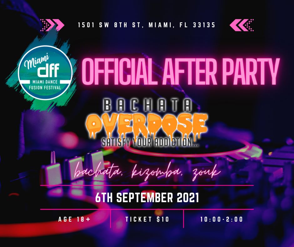 Official After-Party - Miami Dance Fusion Festival