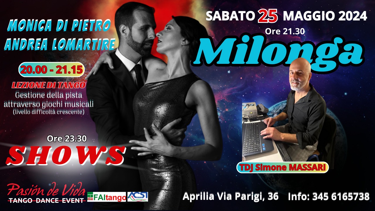 MILONGA "PASION DE VIDA"