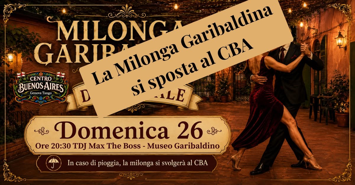Milonga Garibaldina Edizione Speciale
