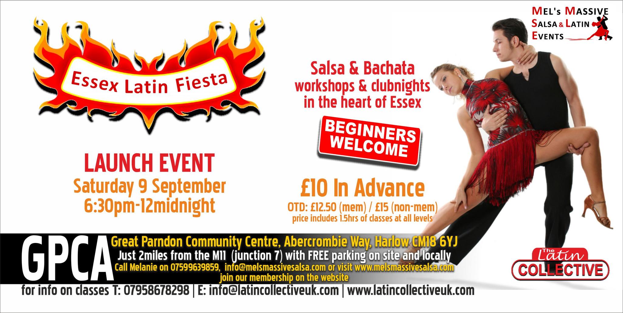 ESSEX LATIN FIESTA Launch event