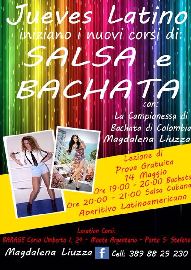 Barage - corso di salsa e bachata prova gratuita - ore 19.00