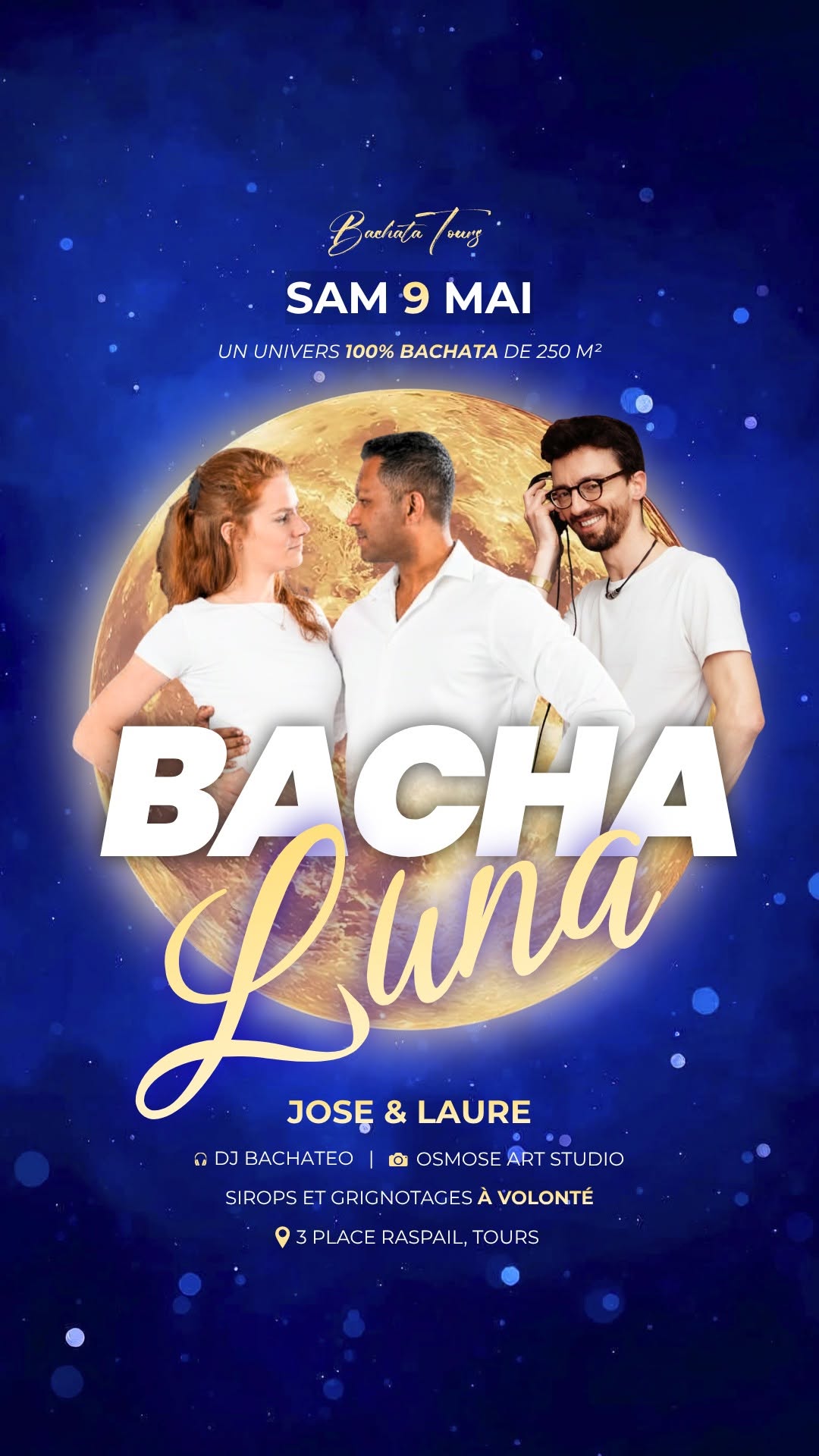 Bacha Luna 🌜 Jose & Laure ✨ DJ Bachateo