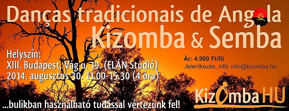 Kizomba, Semba - Tradicionális Angolai Táncok
