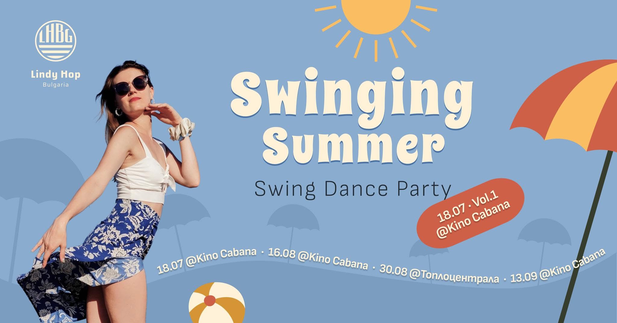 Swinging Summer Vol.1 Swing Dance Party Kino Cabana