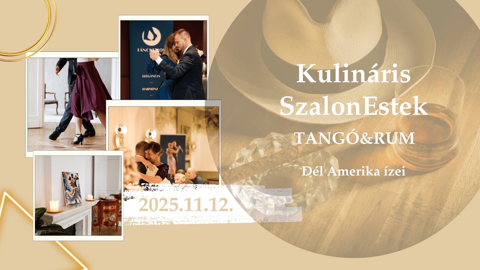 Kulináris SzalonEst - Tangó&Rum