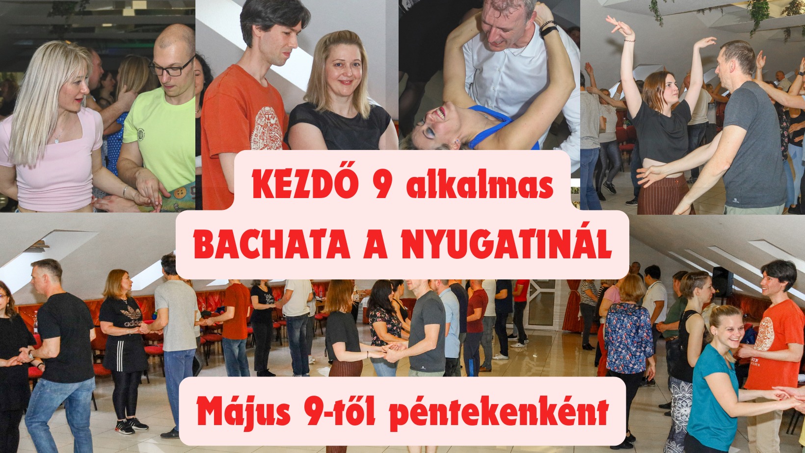 KEZDŐ I. BACHATA WORKSHOP - Péntekenként a Nyugatinál