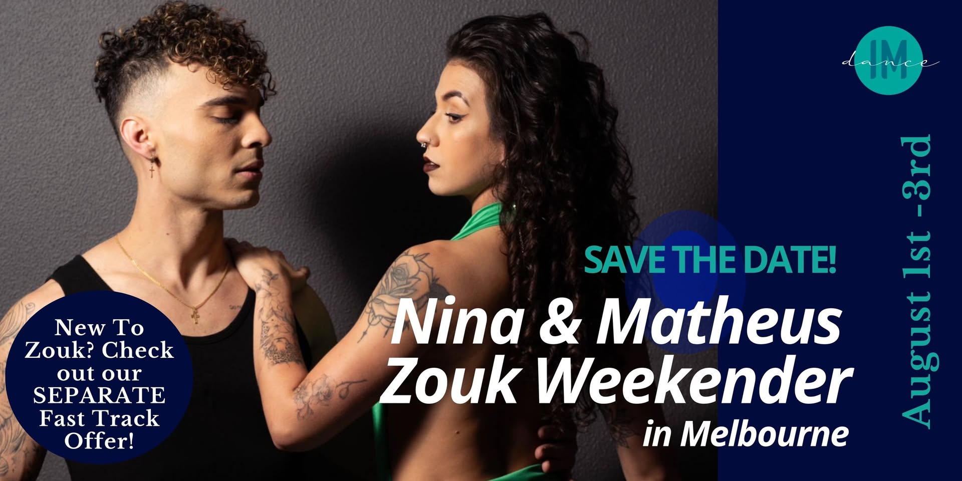 Zouk Weekender with Nina & Matheus in Melbourne