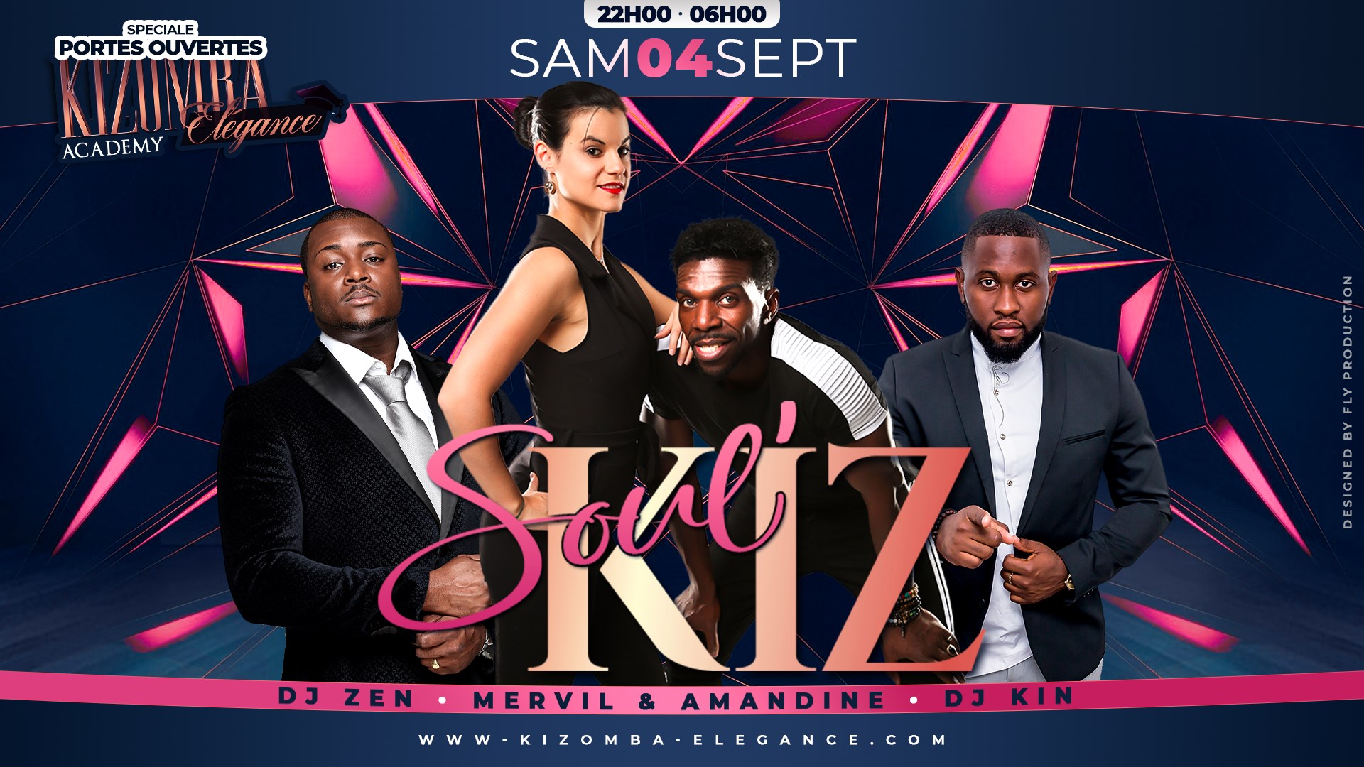 Portes Ouvertes Kizomba Elegance Concept (Saison 2021 2022) + Soirée Soul' Kiz "La spéciale"