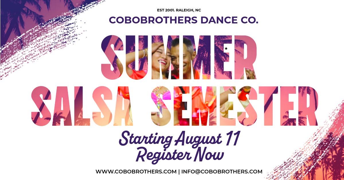 Summer Salsa Semester 2026 Open Registration: Starting August 11