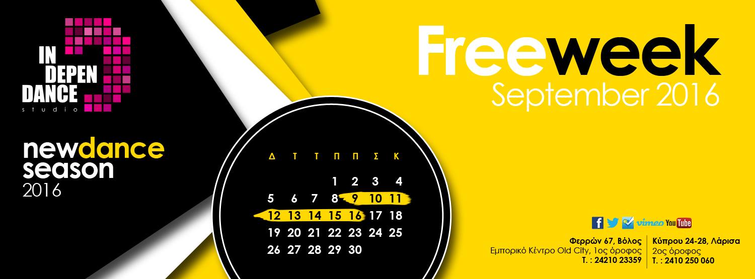 Free Week at IndepenDance Studio Larissa