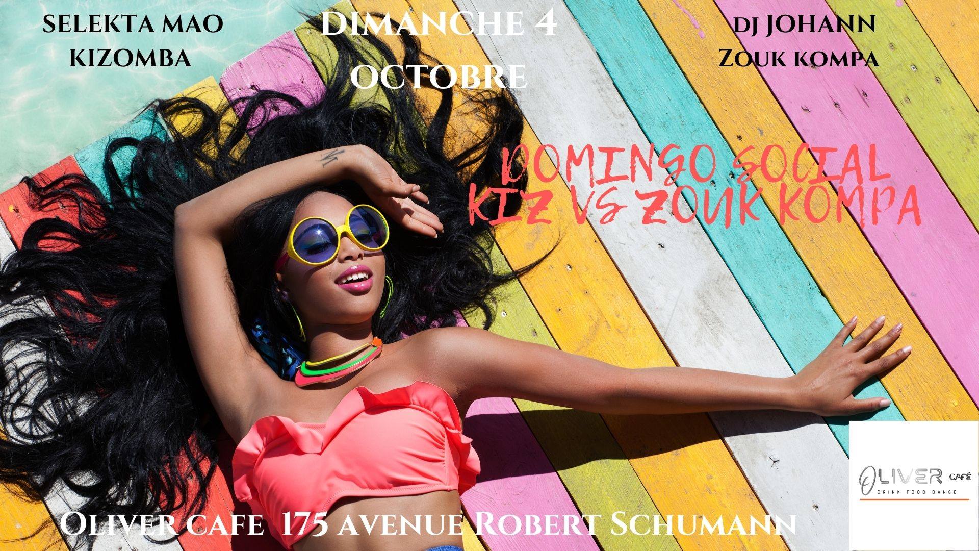 Domingo Social KIZ VS ZOUK KOMPA