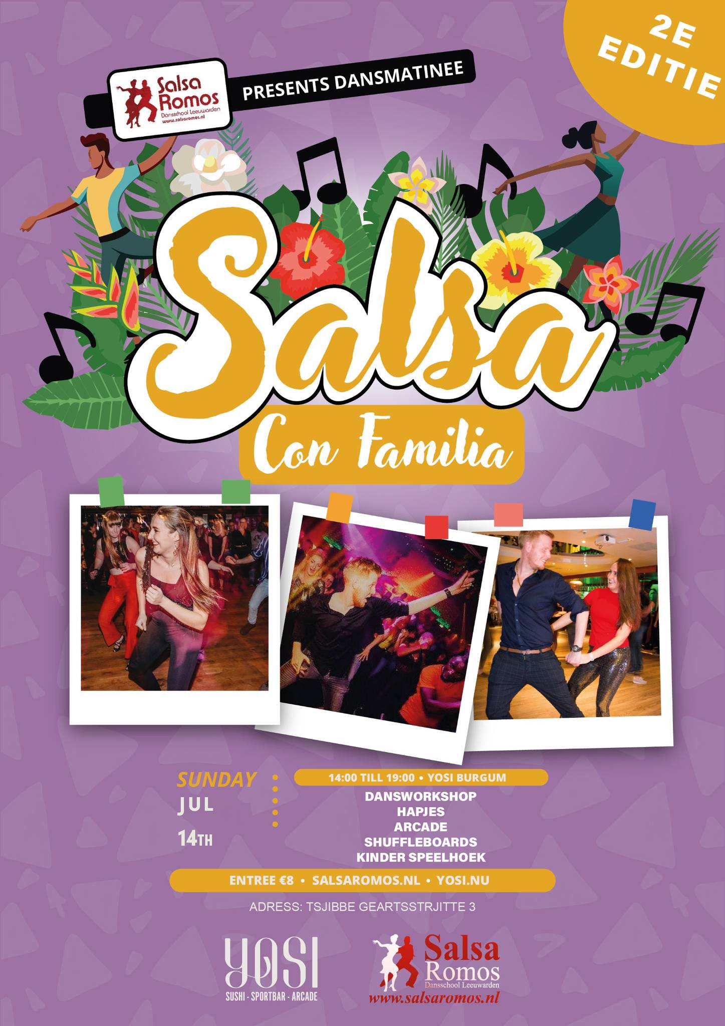 Dansmatinee: Salsa con Familia