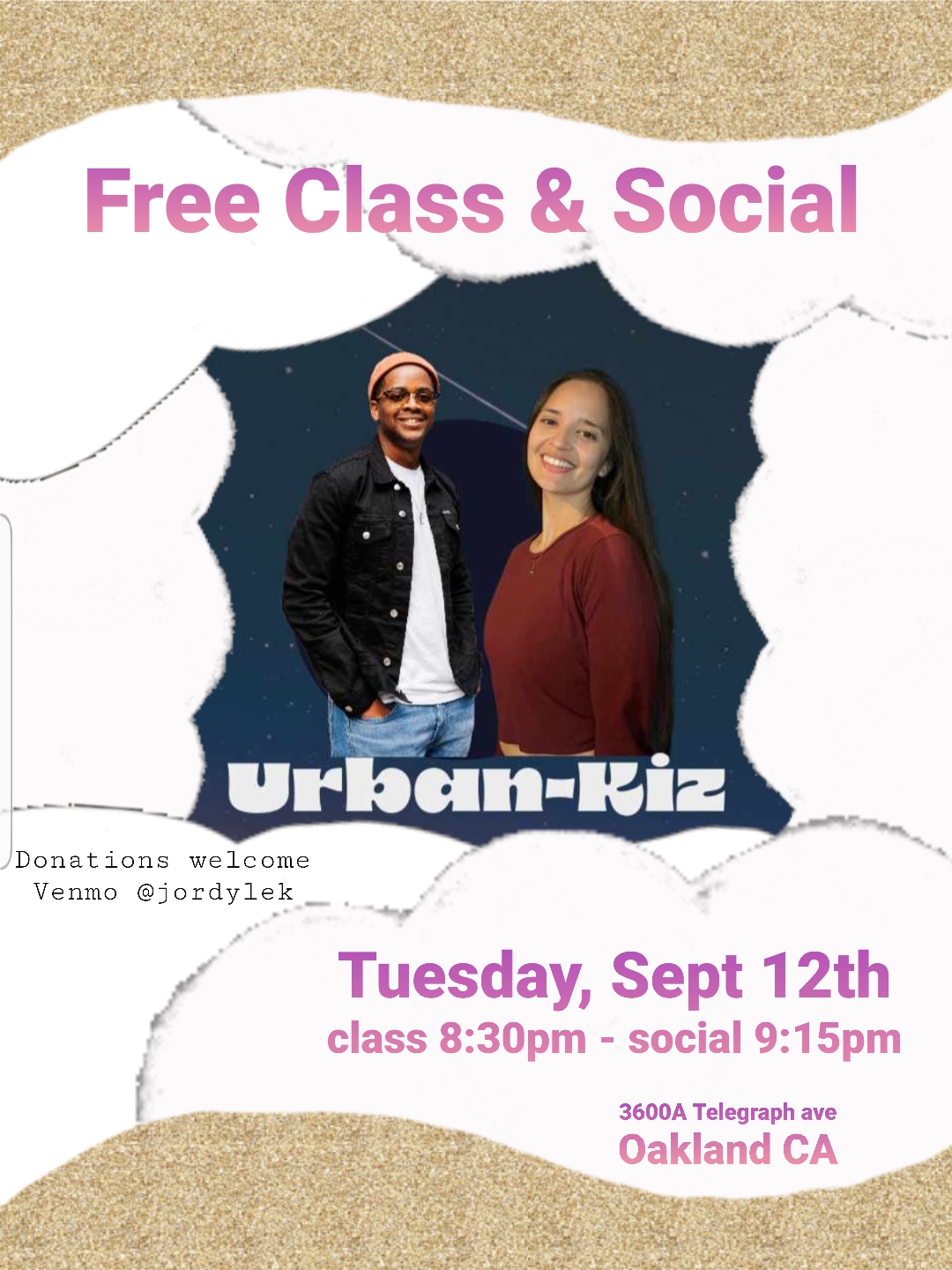 Free Urban Kiz Class & Social!