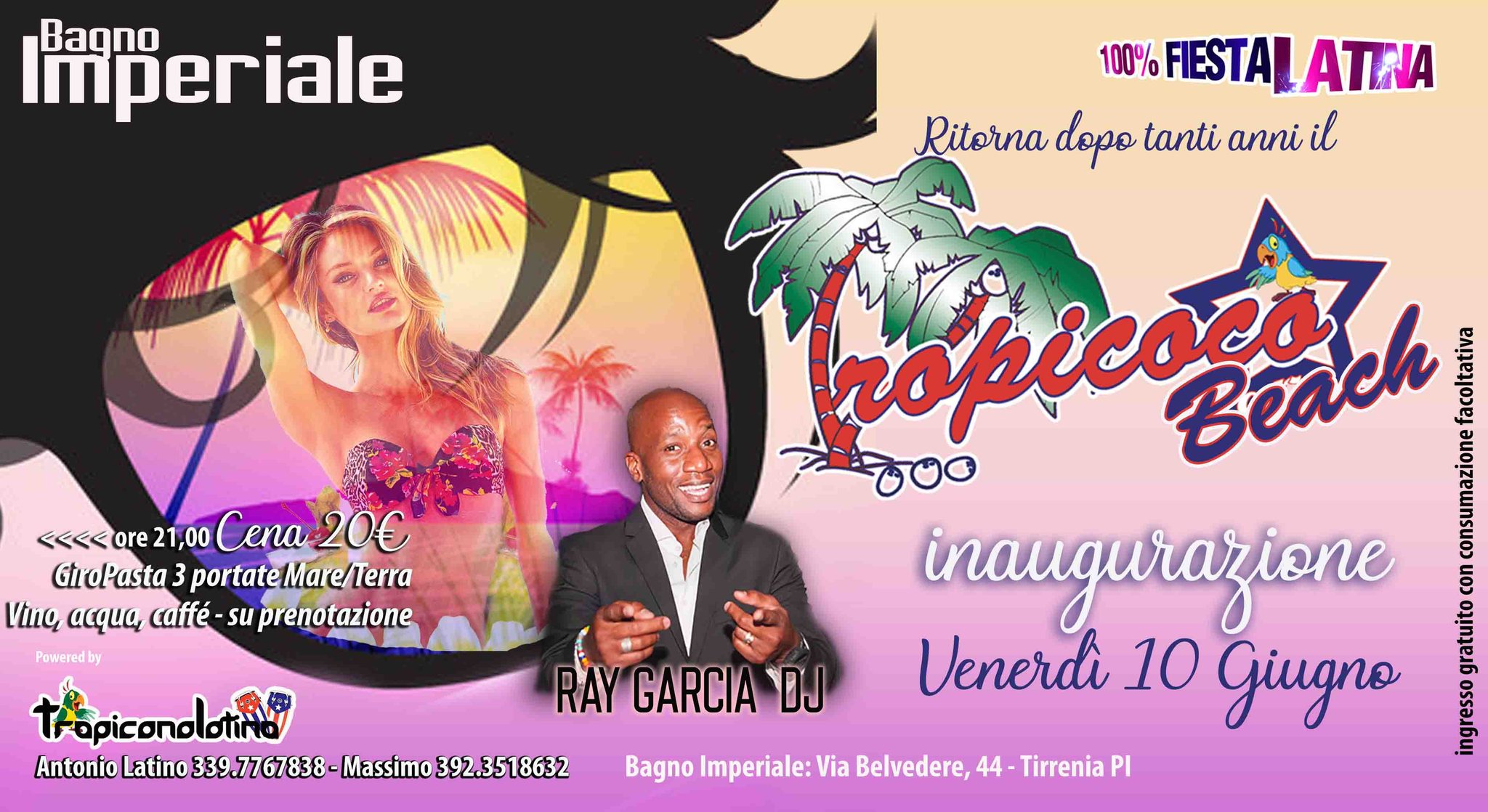 Inaugurazione TROPICOCO BEACH