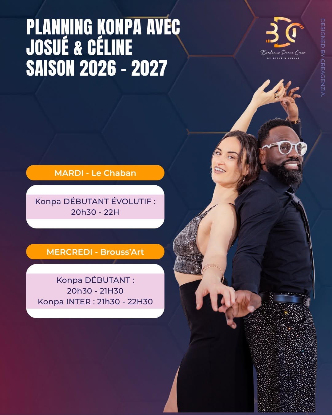 Cours de Konpa à Bordeaux by BDC avec Josue et Céline 🇲🇶🇭🇹