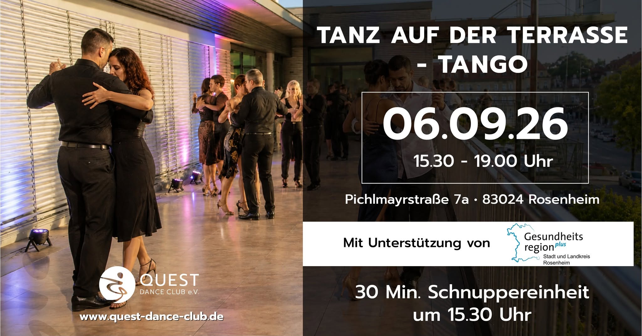 Tanz auf der Terrasse Tango Argentino