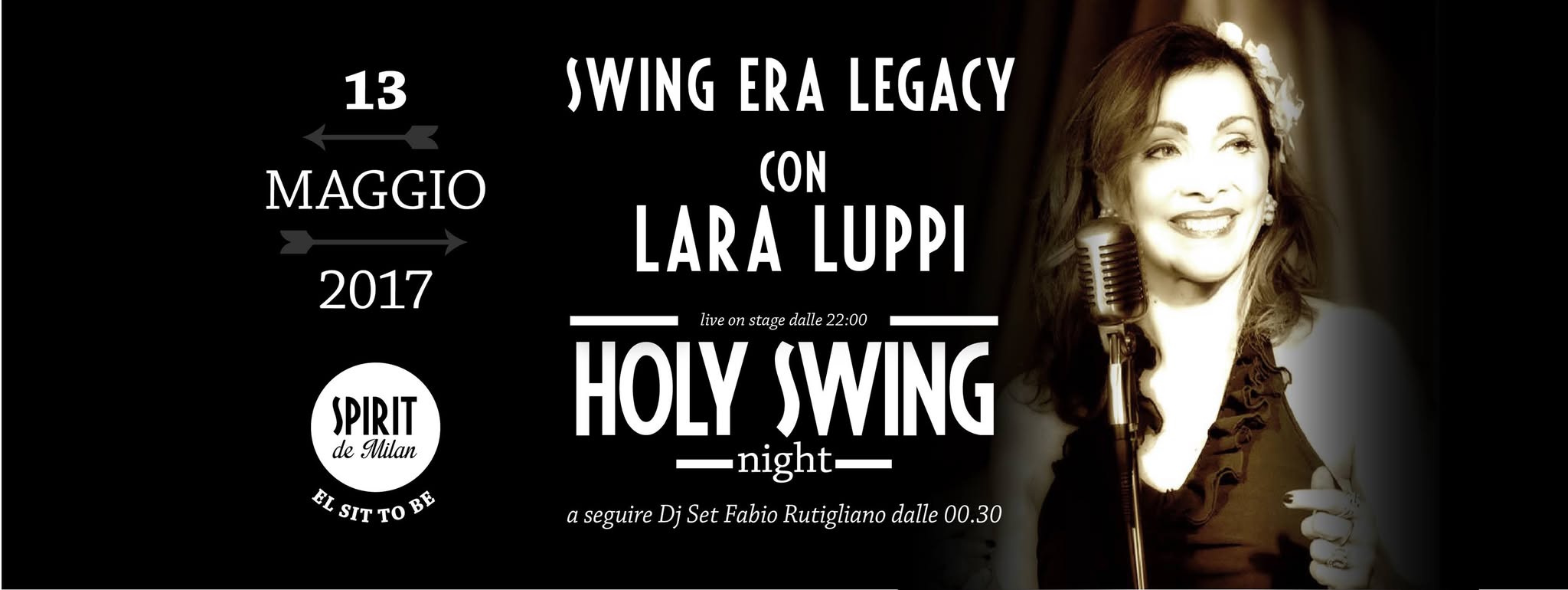 HOLY SWING Night - Swing Era Legacy con Lara Luppi