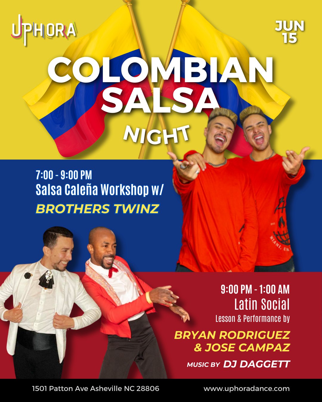 Colombian Salsa Night ft. Brothers Twinz